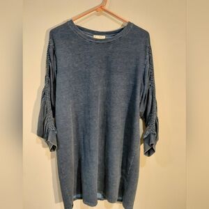 Jane and Delancey Blue Midi Dress